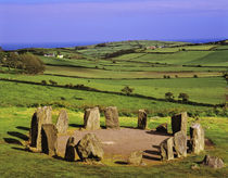 The Dromberg Stone Circle near Glandore in West Cork by Danita Delimont