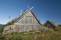 Replica of Norse church von Danita Delimont