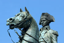 Statue of General George Washington on horseback von Danita Delimont