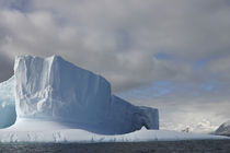 Afternoon sun lights massive tabular iceberg near Livingstone Island by Danita Delimont