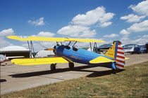 Boelng Stearman PT-17 Biplane providing rides at CAF Air Show by Danita Delimont