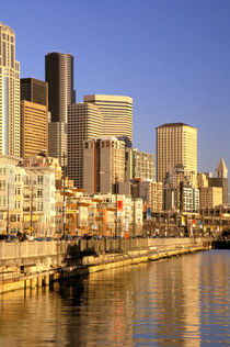 View of downtown from waterfront von Danita Delimont