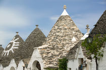 Unesco World Heritage Site Trulli House Roof Detail von Danita Delimont