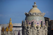 Barcelona roof top views from Casa Batllo von Danita Delimont