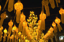 Lanterns for Loi Krathong festival von Danita Delimont