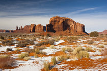 Monument Valley in the snow by Danita Delimont