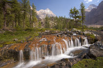 View of waterfall on Opabin Terrace von Danita Delimont