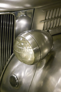 Crawford Auto Aviation Wing: 1930s Sedan done as a Stainless Steel Design Study for the Budd Steel Company by Danita Delimont