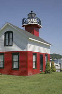 Lighthouse relocated shore in Douglas near Saugatuck Michigan von Danita Delimont