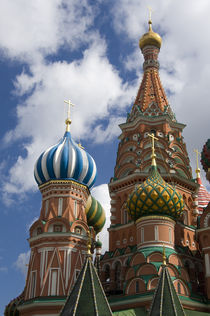 Basil's Cathedral (aka Pokrovsky Sobor or Cathedral of the Intercession of the Virgin on the Moat) von Danita Delimont