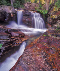 Red Rock along Virginia Creek in Glacier National Park in Montana von Danita Delimont