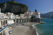 Amalfi: Town View from Coast Road/ Morning von Danita Delimont