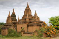Various temples at Bagan by Danita Delimont