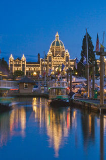 Inner Harbour at Dusk by Danita Delimont