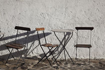 Cafe tables by Danita Delimont