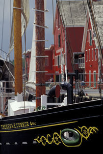 Atlantic Fisheries Museum buildings; details von Danita Delimont