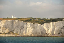 The famous white cliffs of Dover along the coast of the North Sea by Danita Delimont