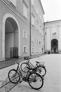 Bicycles in the Domplatz von Danita Delimont