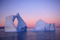 Iceberg at sunset von Danita Delimont