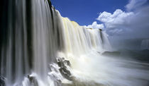 Towering Igwacu Falls drops into the Igwacu River von Danita Delimont