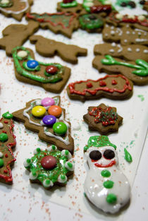 Holiday gingerbread cookies by Danita Delimont