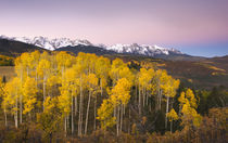 Dawn in the San Juan Mountains in fall by Danita Delimont