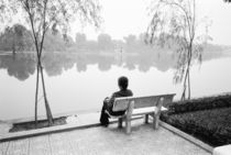 View of Hoan Kiem Lake (NR) von Danita Delimont