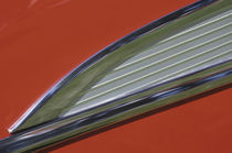 Side molding detail of red '57 Chevy by Danita Delimont