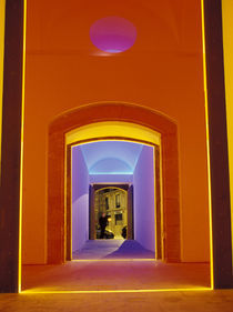 Lit doorway near Picasso Museum in the Ciutat Vella area by Danita Delimont