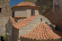 Tilos: the roofs of the church of Agios Panteleimon by Danita Delimont
