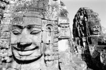 Heads The Bayon by Danita Delimont