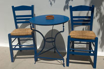Kos: table and chairs by Danita Delimont