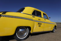 Old Yello Cab taxi on Route 66 by Danita Delimont