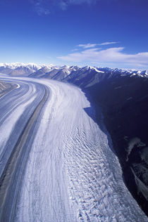 Kasakawulsh Glacier and Saint Elias Mountains by Danita Delimont