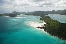 Aerial View of Whitehaven Beach by Danita Delimont