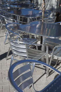 Town green chairs von Danita Delimont