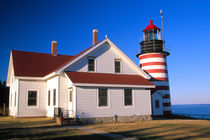 West Quoddy lighthouse near Lubec von Danita Delimont