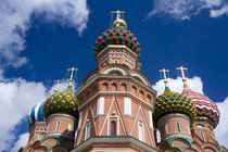 Basil's Cathedral (aka Pokrovsky Sobor or Cathedral of the Intercession of the Virgin on the Moat) von Danita Delimont