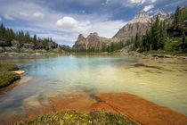 View of Opabin Terrace Pools and mountains von Danita Delimont