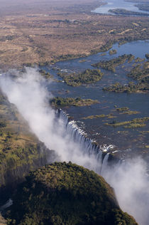 Zambia - Zimbabwe border von Danita Delimont