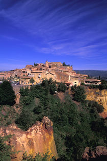 Morning town view from Chausee des Geants von Danita Delimont