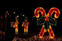 Outdoor Christmas display at the Cape Codder Resort von Danita Delimont