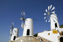 Ano Kera: Traditional Cretan Windmills by Danita Delimont