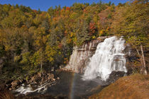 Rainbow Falls in Gorges State Park in North Carolina by Danita Delimont