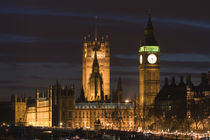 London: Houses of Parliament / Evening by Danita Delimont