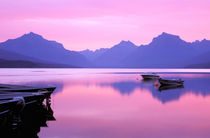 Lake McDonald at dawn by Danita Delimont