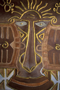 Fijian masks for sale by Danita Delimont