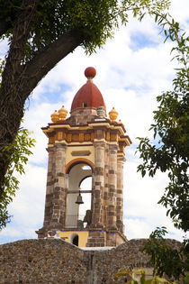 The bell tower of Templo Las Monjas by Danita Delimont
