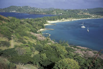 View of Pigeon Island von Danita Delimont