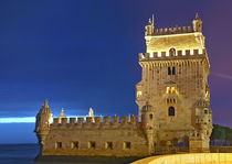 The colors of Lisboa, Tore Belem  von imageworld